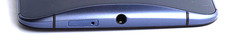 oben: Nano-SIM-Slot, 3,5-mm-Headsetport