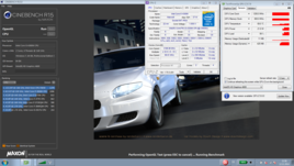 Cinebench R15 OpenGL GPU @1250 MHz konstant