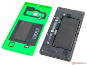 Laden mittels Induktion ist ebenfalls möglich.