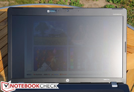 frontal zum Betrachter