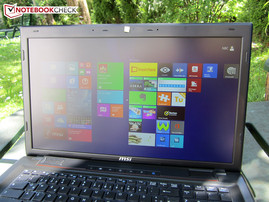 Außeneinsatz MSI GP70-2PEi545