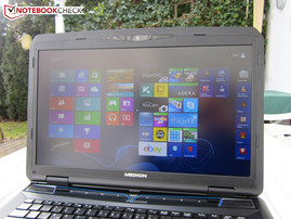 Außeneinsatz Medion Erazer X7825