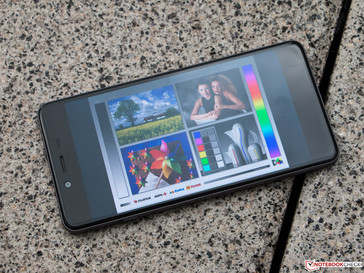 Das Display ist durchaus outdoor-tauglich.