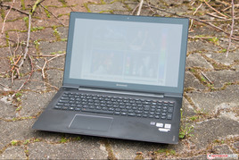 Im Freien ist nicht viel zu sehen.