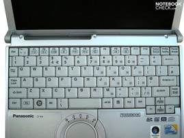 Panasonic Toughbook CF-W8 Tastatur
