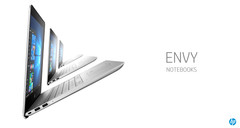 HP: Neue Envy 15, 17 und x360 Notebooks vorgestellt