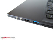 Über die Anordnung der Schnittstellen lässt sich diskutieren.