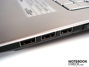 Auf USB 3.0-Ports hat Packard Bell leider verzichtet.