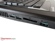 Drei USB-3.0-Ports dürften den meisten Käufern genügen.
