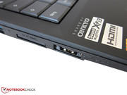 Ein Cardreader ist ebenfalls an Bord.