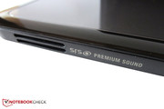Trotz SRS Premium Sound gewinnt der Lautsprecherklang keine Preise.