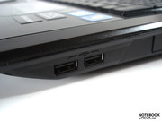 Insgesamt erwarten den Nutzer fünf USB-Ports.