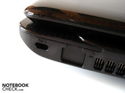 Der Modem-Eingang ist geschlossen und somit nicht nutzbar.