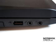 Ein vierter USB 2.0-Port und 2x Sound bilden den Abschluss