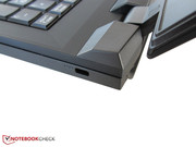 Optionale Diebstahl-Sicherung per Kensington Lock.