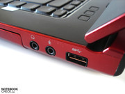 Das Vostro 3550 punktet mit zwei modernen USB 3.0-Ports.