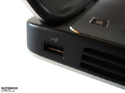 Insgesamt verfügt das XPS 17 über vier USB-Ports.