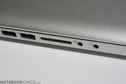 Anschlüsse sind bei MacBooks eher mangelware.
