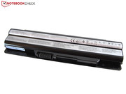 Der Akku verfügt über 6 Zellen.