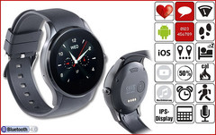 Simvalley: Handy-Uhr &amp; Bluetooth-Smartwatch PX-4555 für 100 Euro