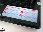 Toshiba Qosmio F30 Ansicht