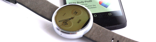 Im Test: Motorola Moto 360. Testgerät zur Verfügung gestellt von Motorola Deutschland.