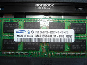 Arbeitsspeicherdetails des DDR3-1066 RAMs