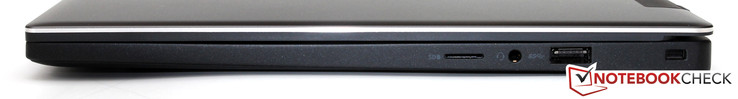 microSD-Reader, Headset-Buchse, USB 3.0, Kensington Lock
