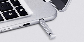 Fach für Samsungs S-Pen