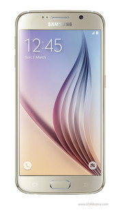 Das Galaxy S6, hier in goldener Farbe (Bild: Samsung via GSMArena)