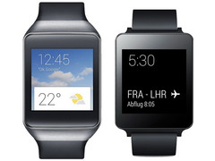 Smartwatches: LG G Watch und Samsung Gear Live Anfang Juli für 200 Euro