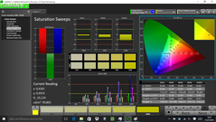 CalMAN - Farbsättigung