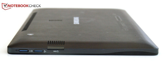 Rechte Seite: SIM-Slot