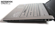 Für ein Multimedianotebook ist Anschlussausstattung eher dürftig.