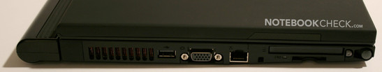 Lenovo Thinkpad X61 T Anschlüsse