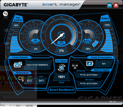 SmartManager bietet eine schnellen Einblick in die lebenswichtigen Systemkomponenten.