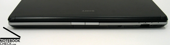 Sony Vaio AR51M Anschlüsse