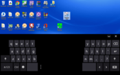 Virtuelle Tastatur (geteilt)