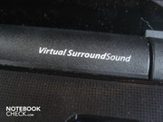 ... sondern auch Virtual Surround Sound