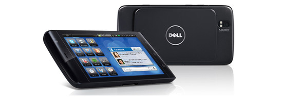 Das Dell Streak ist auch in schwarz verfügbar