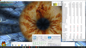 Stresstest Prime95 & Furmark: 3,1 GHz @91 Grad nach 50 Minuten