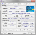 Systeminfo CPUZ CPU