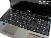 Auf eine Tastaturbeleuchtung hat Acer verzichtet.