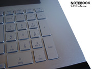 Die meisten Tasten sind wohl dimensioniert.