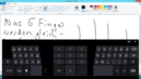 Windows 8: zweigeteilte Tastatur (Option)