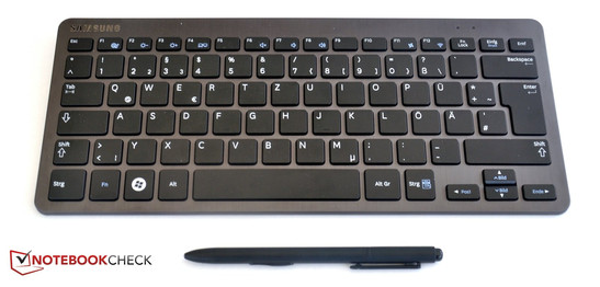 Tastatur und Stift