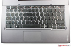 Die Tastatur verfügt über 84 Tasten.