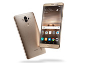 Das Mate 9 von Huawei, hier in der goldenen Variante, wurde heute offiziell vorgestellt.