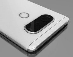 Die Dual-Kamera des V20 auf der Rückseite ist prominent platziert.