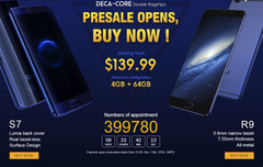 Elephone hat seinen Presale für das S7 gestartet. Das R9 folgt kommende Woche.